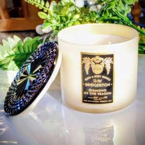 Bath & Body Works Diamond Of The Season Bridgerton 3 Wick Candle Limited Edition
